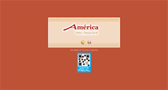Desktop Screenshot of hotelamerica.com.ar