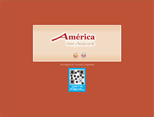 Tablet Screenshot of hotelamerica.com.ar