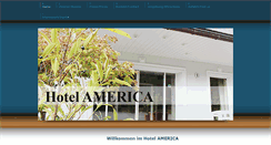 Desktop Screenshot of hotelamerica.de